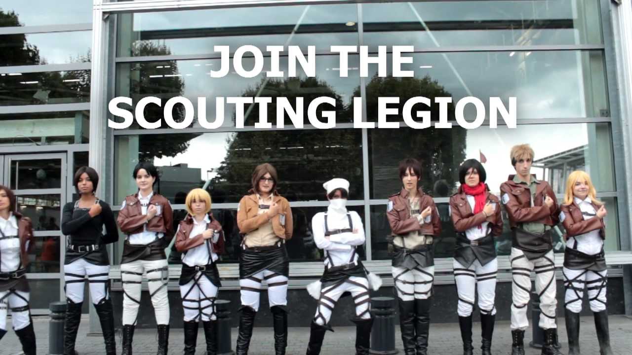 Attack on titan cosplay youtube