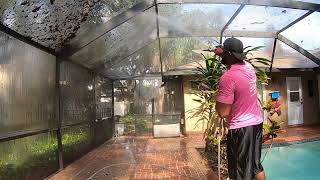 Cleaning a SUPER dirty pool enclosure screenshot 3