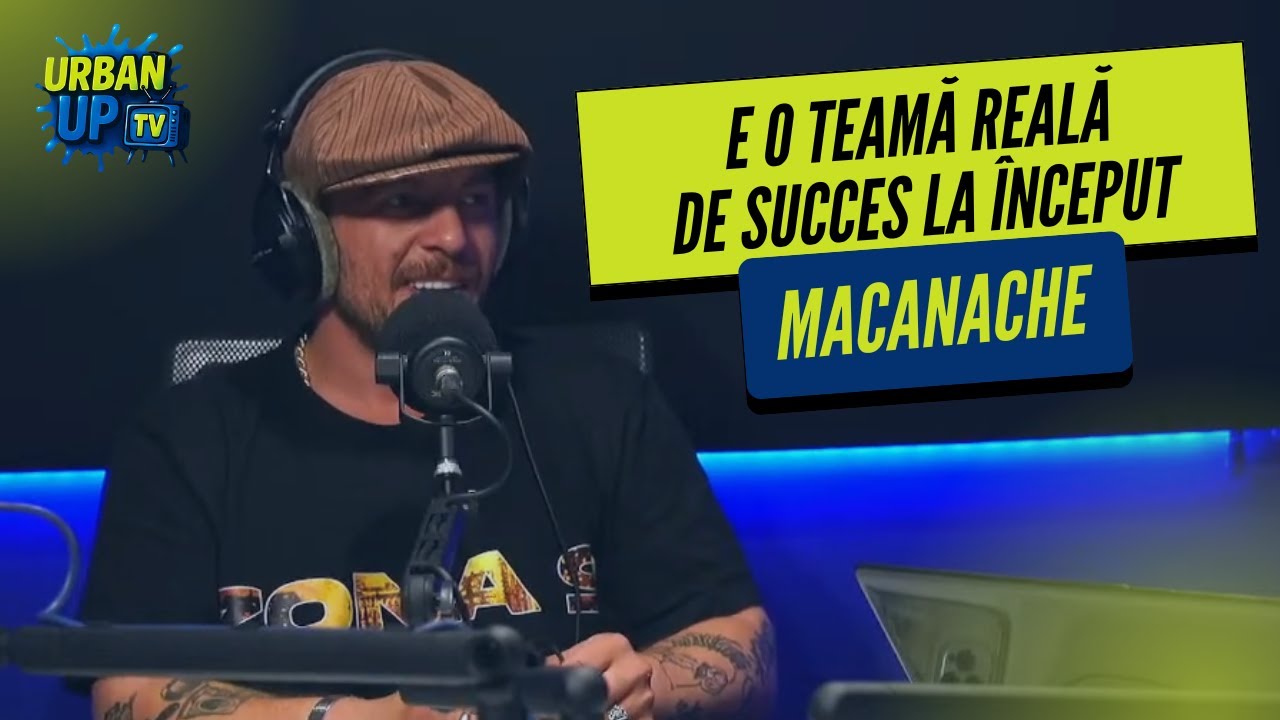 Macanache: „Haterii m-au făcut ceea ce sunt azi” | The Club cu Valeriu Șerban și Andrei Mușat