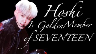 Hoshi is golden member of seventeen