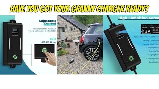 Granny charging? Testing a Pergear EV charger on our Mini and E-Golf