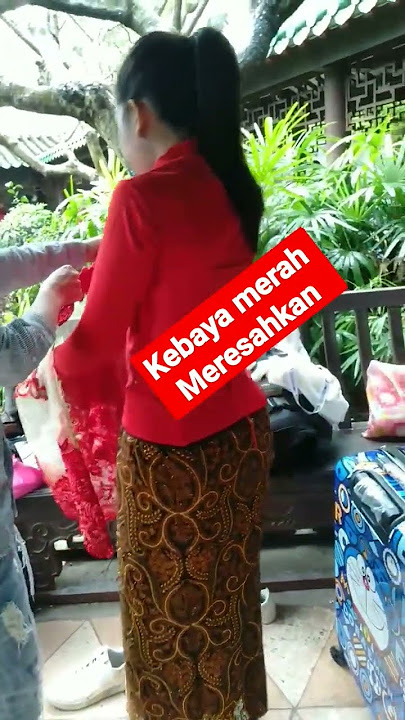 viral‼️‼️kebaya merah #naniklampung #shorts #kebayamerah