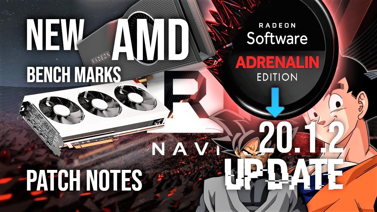 New AMD Radeon Software Adrenalin 20.1.2 Update 💻 Gpu 2020 - YouTube