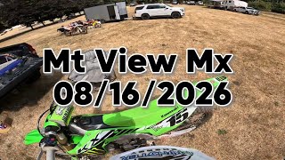 Two Raw Laps & Other Riders at Mt View Mx Track on 08/16/2026