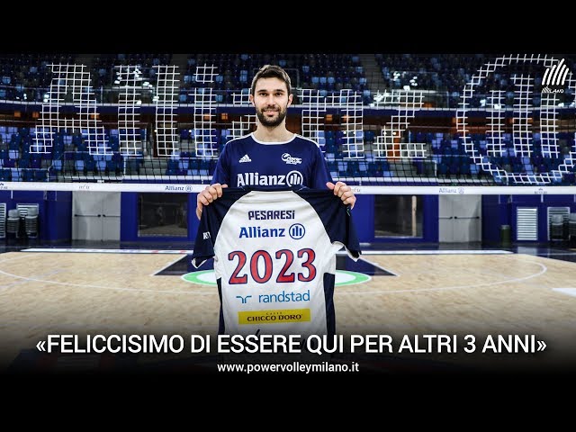 Volley mercato, l'intervista di Nicola Pesaresi dopo il rinnovo