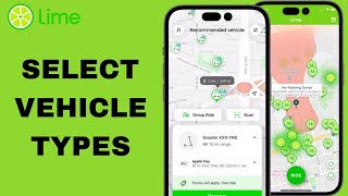 How To Select Vehicle Types On Lime App screenshot 5