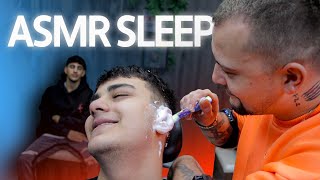 ASMR Sleeping Tutorial | Asmr Head, Neck, Ear, Chest and Back Massage For Asmr Sleep Relief