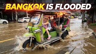 🌧️ STRANDED IN BANGKOK FLOODING! Our Thailand Trip Took a VERY Unexpected Turn… 🇹🇭