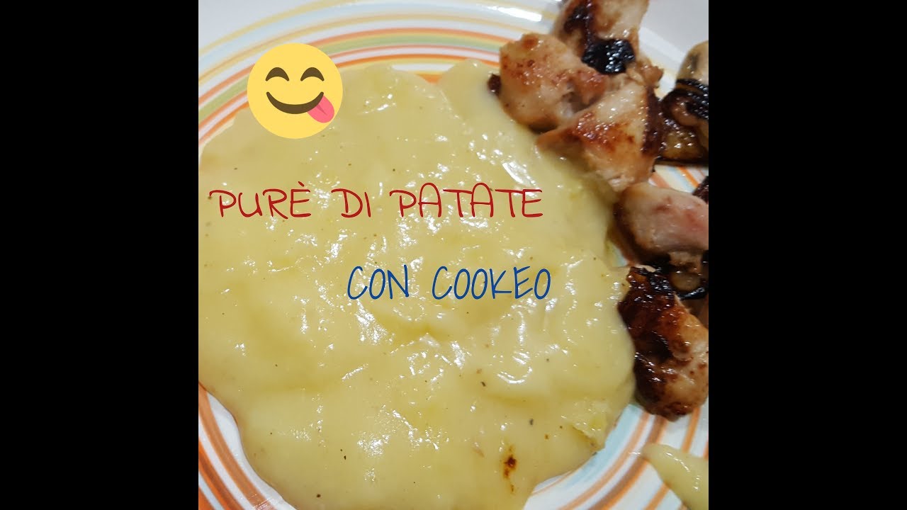PURÈ DI PATATE CON COOKEO