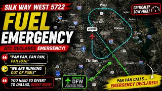 Silk Way West Flight 5722 Fuel Emergency: Immediate Diversion After PAN PAN PAN Calls