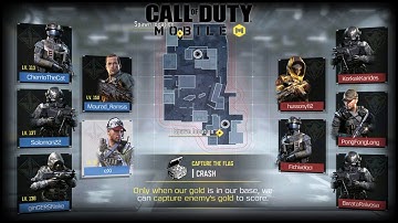 Call of Duty Mobile Capture The Flag Gameplay - Crash (No Commentary)