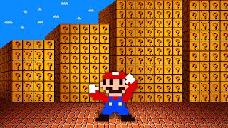 Super Mario Bros. but there are Too Many Item Blocks | Game Animation