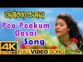 Kajol songs  poo pookum oosai song  minsara kanavu tamil movie  songs 4k  a r rahman