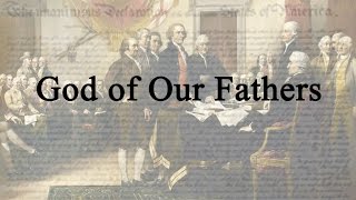 God of Our Fathers (Hymn Charts with Lyrics, Contemporary)