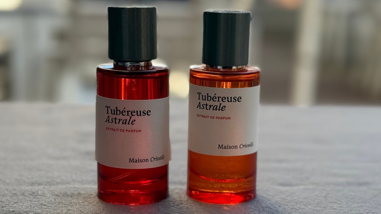 Fake vs Real Maison Crivelli Tubereuse Astrale Perfume