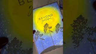 Inky Moonlit Sky w/ Masking