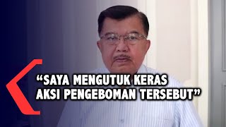 Jusuf Kalla Kutuk Keras Aksi Pengeboman di Depan Gereja Katedral Makassar