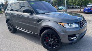 2016 Land Rover Range Rover Sport HSE td6 POV Test Drive & Review