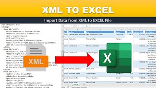 How to Get XML Records in Excel File |Import XML file in Excel | Convert XML to Excel | Without VBA screenshot 4