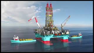 Maersk Drilling - Ultra deepwater semi-submersible rig - Maersk Developer