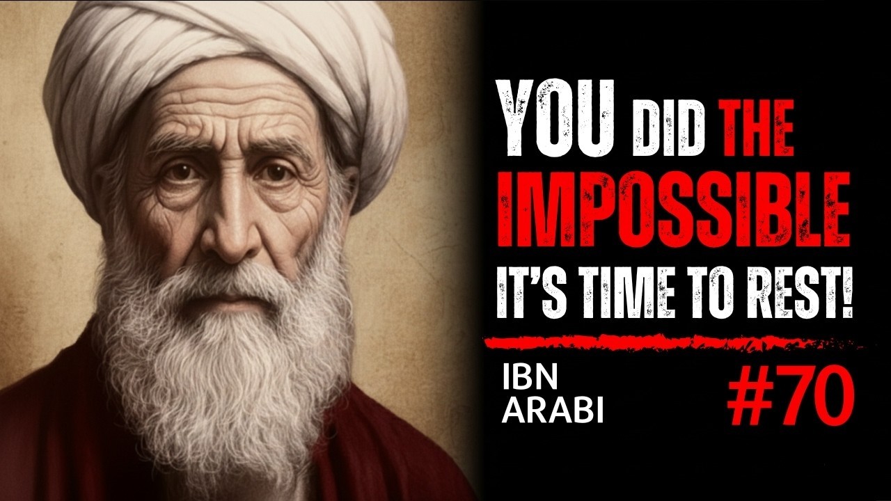 You Did What No One Could — Ibn ʿArabi’s Message to the Exhausted Soul