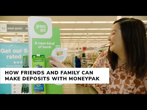 Using Moneypak to Get Money into Your Cash Back Bank Account by Green Dot