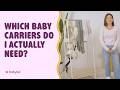 How to Choose the BEST Baby Carrier (Wrap vs Sling vs Structured Explained!)