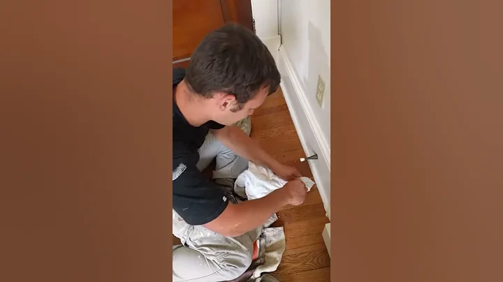 Interior house painting removing trim overpaint tip by Parmer and Sons