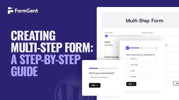 How To Create Multi-Step Forms (Increase Conversions)