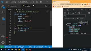 JavaScript Iteration Object 12 | Fast Coding #shorts #javascript