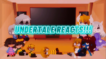 Undertale Reacts(PART 1) 🇺🇸-(Gacha Club)