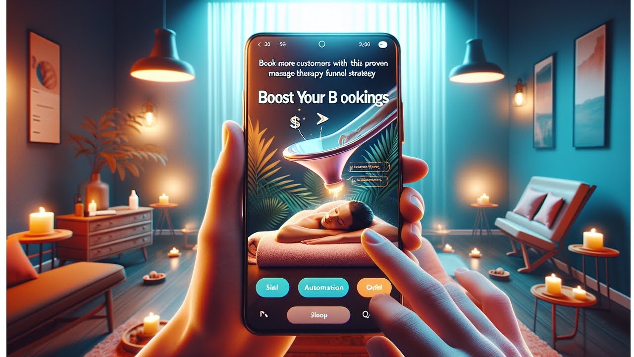 Book More Customers  with This Proven Massage Therapy Funnel Strategy 🚀