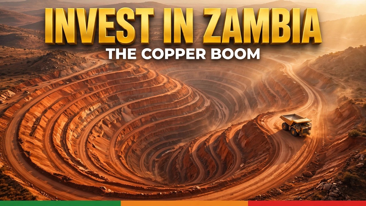 Still from Invest in Zambia: The Copper Frontier | Africa's Copper Boom Explained
