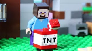 LEGO Minecraft: Steve's Explosive idea STOP MOTION LEGO Minecraft Build | Billy Bricks Compilations