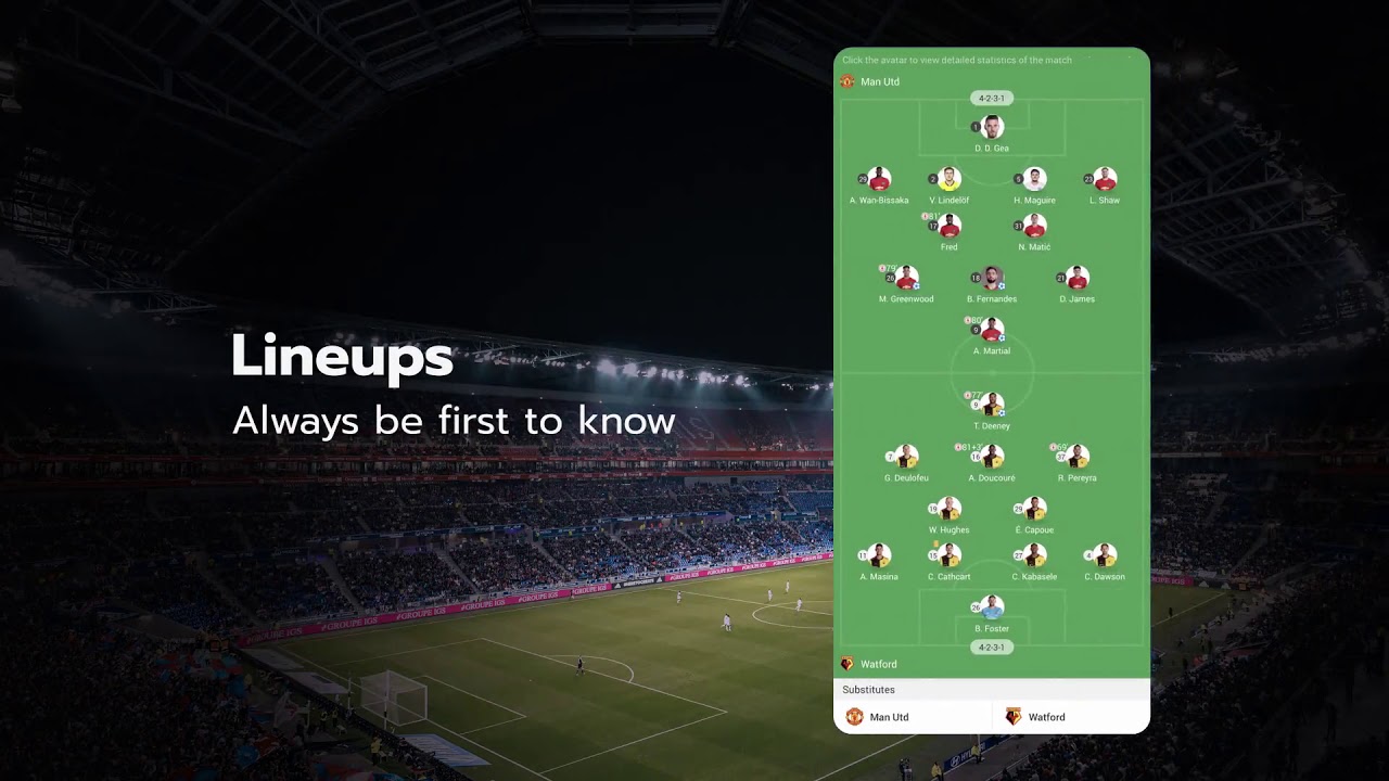 Free Live Score APP for Soccer and Sports With Live Streaming - AiScore