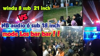 Betul2 gak ada obat!! spek ngeri sama2 los bar bar|| windu production vs NB audio titisan minions