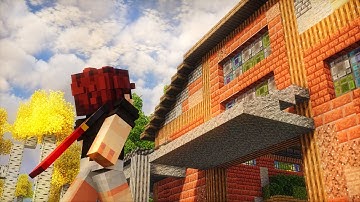 Minecraft Cinematic - Building a Stunning Lumber Mill