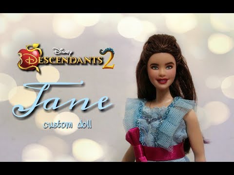How To: Disney Descendants 2 - Jane CUSTOM DOLL (DIY Tutorial)