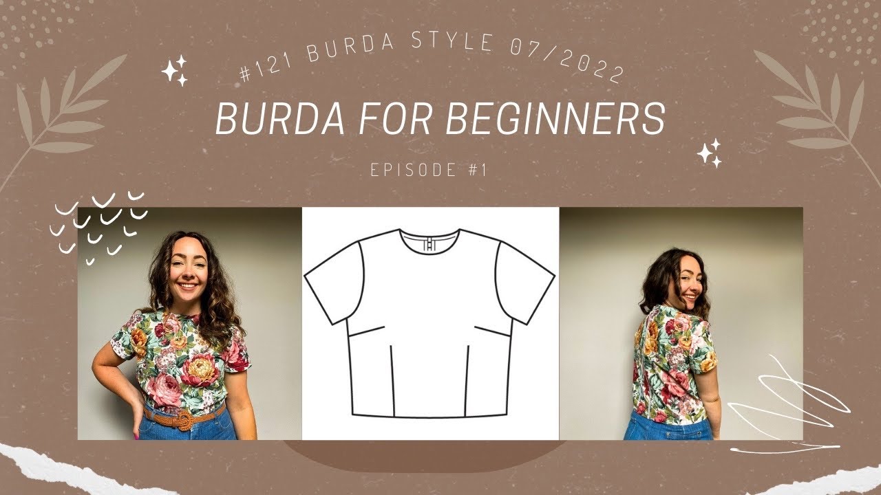 Sew A Blouse With Me (Burda For Beginners Episode 1)