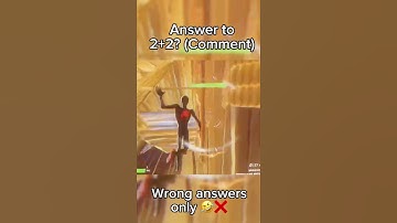 Whats 2+2? (Wrong Answers Only) 😭🤣 #funny #youtube #fortnite #funnyvideo #trending #viral #clips