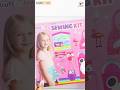 Kruft in Joy Sewing kit for kids 🪡🧵👛 #craftswithtoddler #diy #shorts #craft
