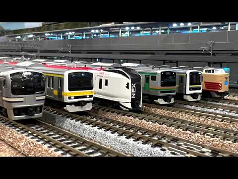 【Nゲージ】2時間の貸切運転会、東武鉄道、千葉近郊などなど