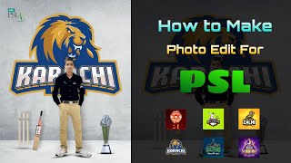 PSL Photo Editing Tutorial in Picsart || PSL 2022|| PSL7 || Picsart Photo Editing || GF Editz screenshot 4