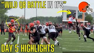 The Shedeur Sanders Deshaun Watson 11v11s Highlights Were WILD TODAY...