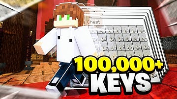 The 100,000 Crate Key Opening on Minecraft OP Prisons! | Minecraft OPPrison | AkumaMC [43]
