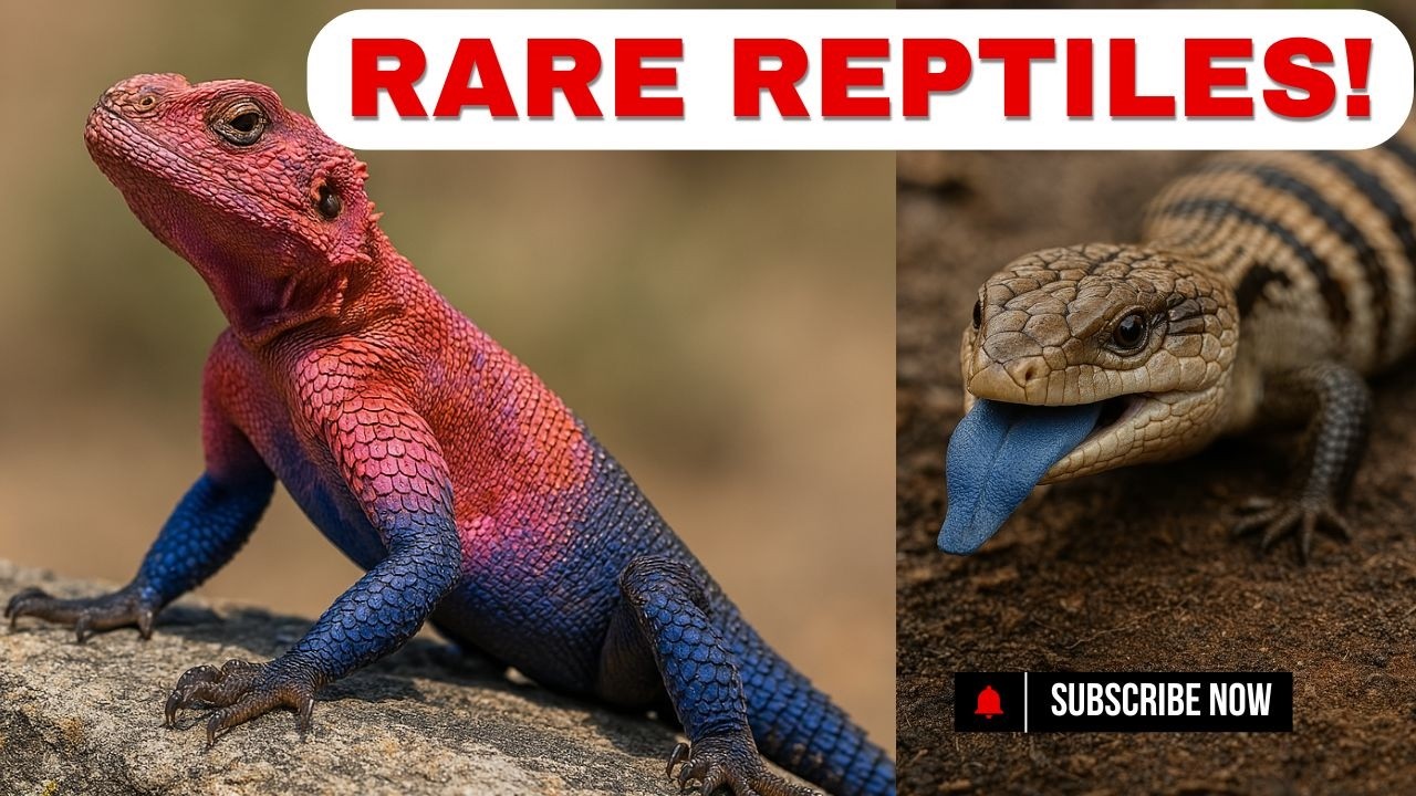 7 Rare Reptiles You’ve Never Heard Of (That Aren’t Snakes!) - YouTube