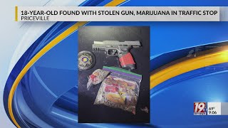 18-Year-Old Found with stolen Gun, Marijuana in Traffic Stop | April 13, 2025 | News 19 at 9 p.m. -
