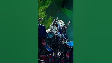 Optimus prime vs megatron #shorts #edit #transformers