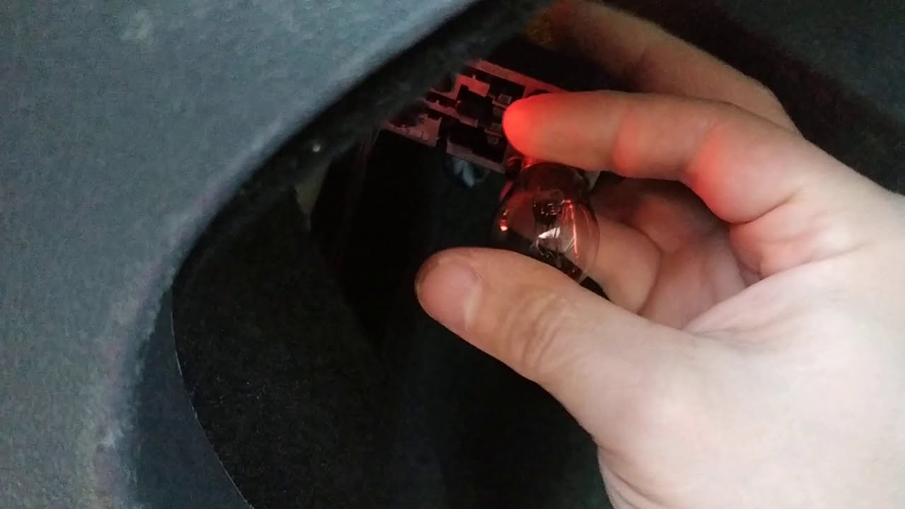 Rücklichter Ausbauen Seat 6L Tail Light Bulbs Replace