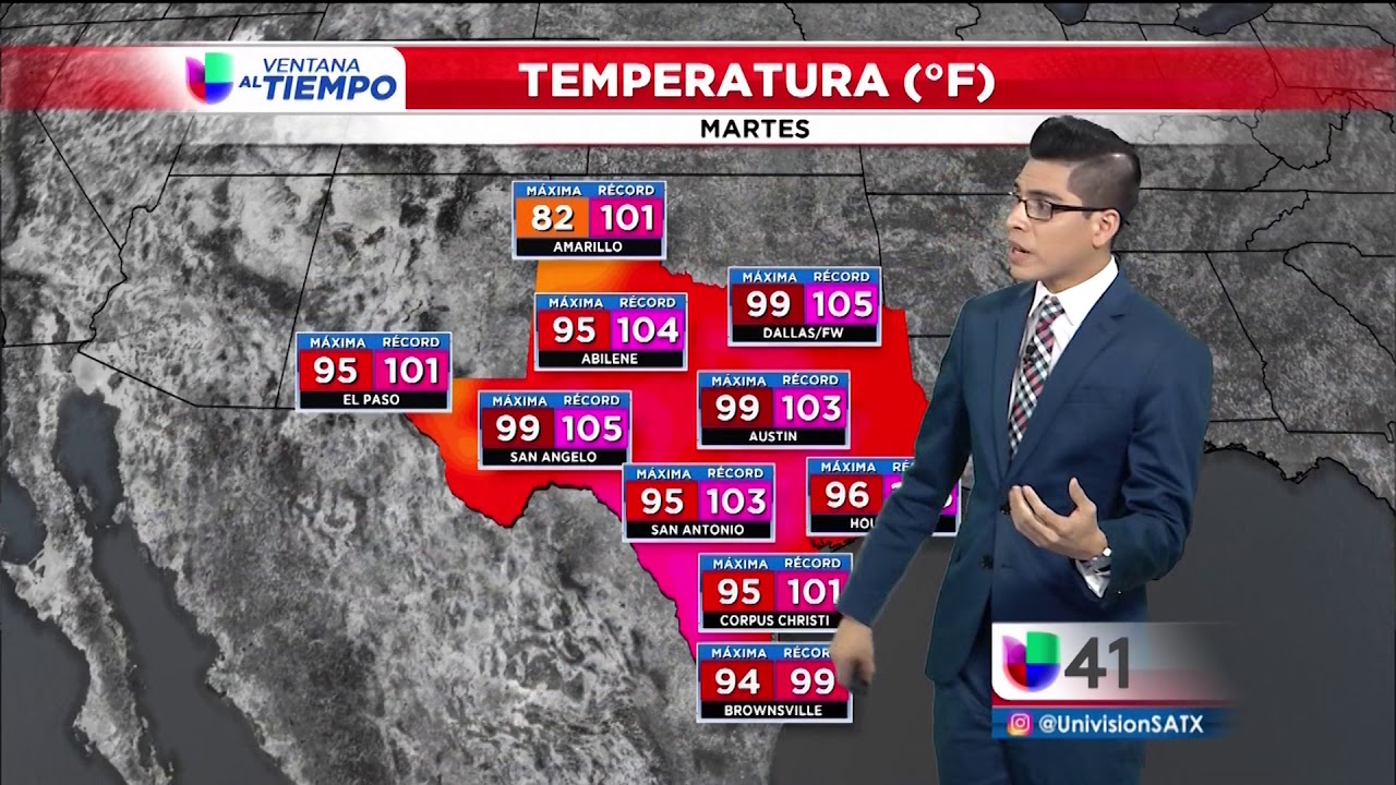 08/22/2017 Segmento del tiempo San Antonio 10PM YouTube